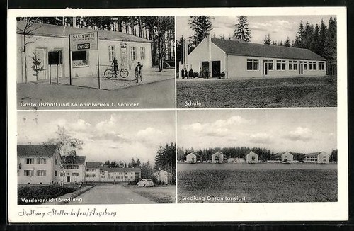 Stettenhofen insediamento - ak,