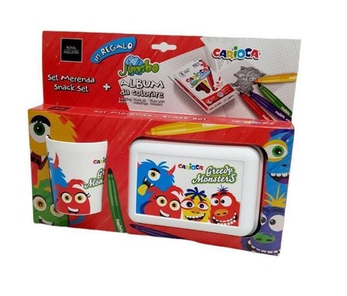 Set portamerenda tazza in - portamerenda, +